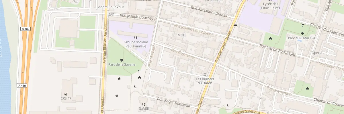 Plan du 53 Rue Guynemer à Grenoble