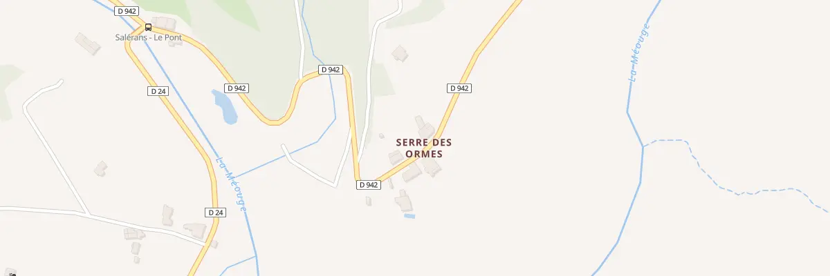 Plan du 5098F Le Serre des Ormes à Salérans