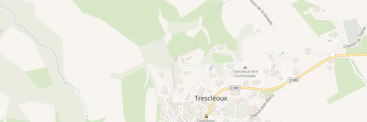 Plan du 156 Imp de Saint Michel à Trescléoux