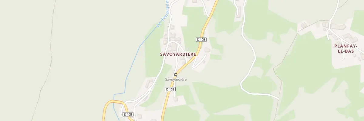 Plan du 5196 Savoyardiere à Proveysieux