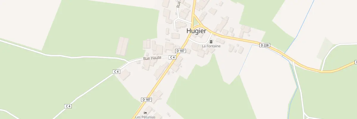 Plan du 11 Gr Grande Rue à Hugier