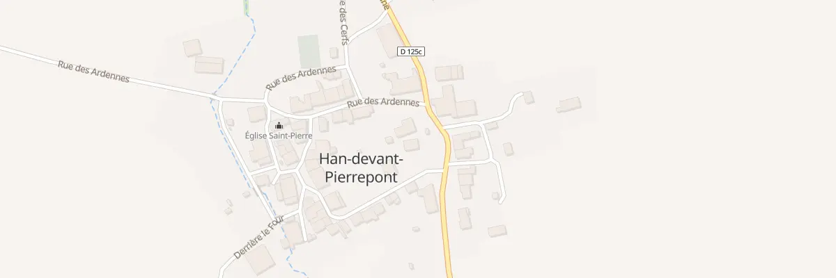 Plan du 26 Rue d’Alsace à Han-devant-Pierrepont