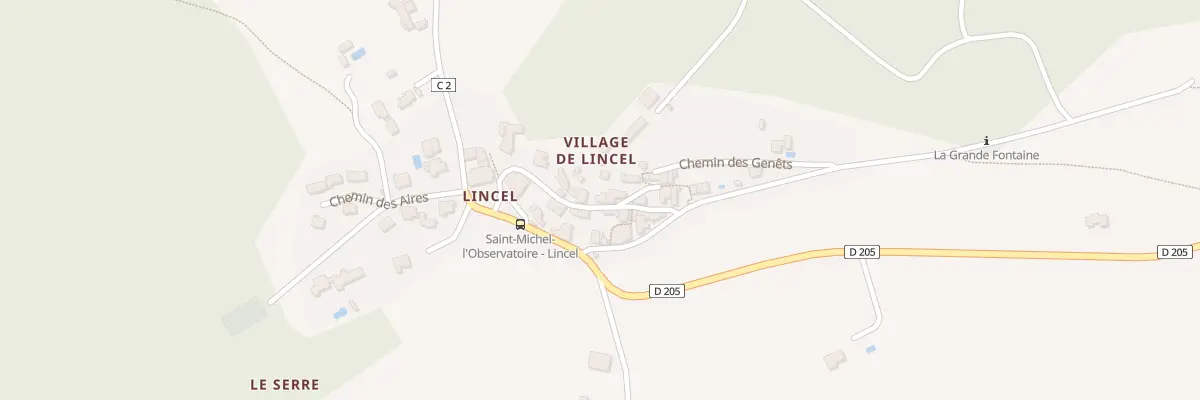 Plan du 11 Lincel Village à Saint-Michel-l’Observatoire