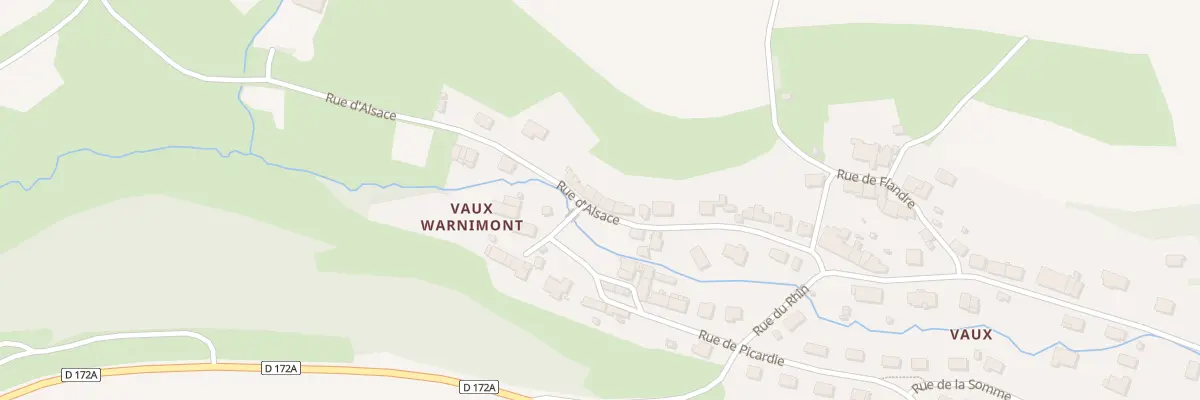 Plan du 58 Rue d’Alsace à Cosnes-et-Romain