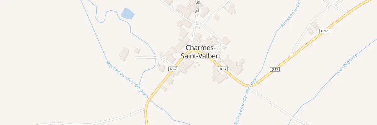 Plan du 10 Grande Rue à Charmes-Saint-Valbert