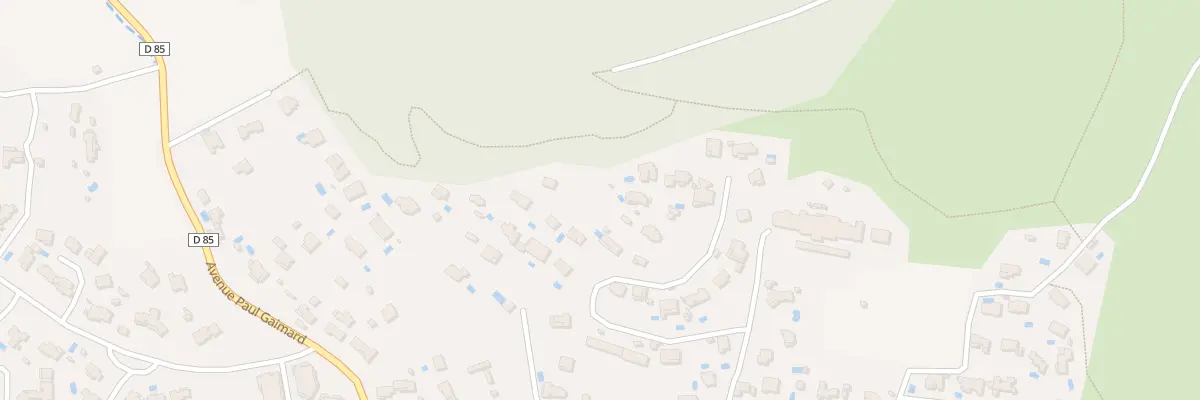 Plan du 261 Peigros à Saint-Zacharie