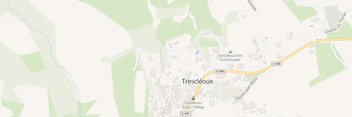 Plan du 37 Imp de Saint Michel à Trescléoux