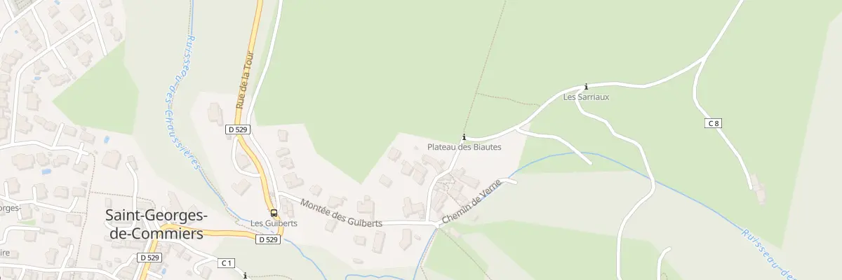 Plan du 217 Mte des Guiberts à Saint-Georges-de-Commiers