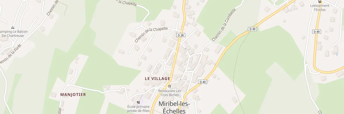 Plan du 27 Imp des Lauriers à Miribel-les-Échelles