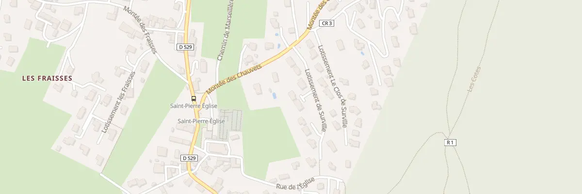 Plan du 15 Lot Surville à Saint-Georges-de-Commiers