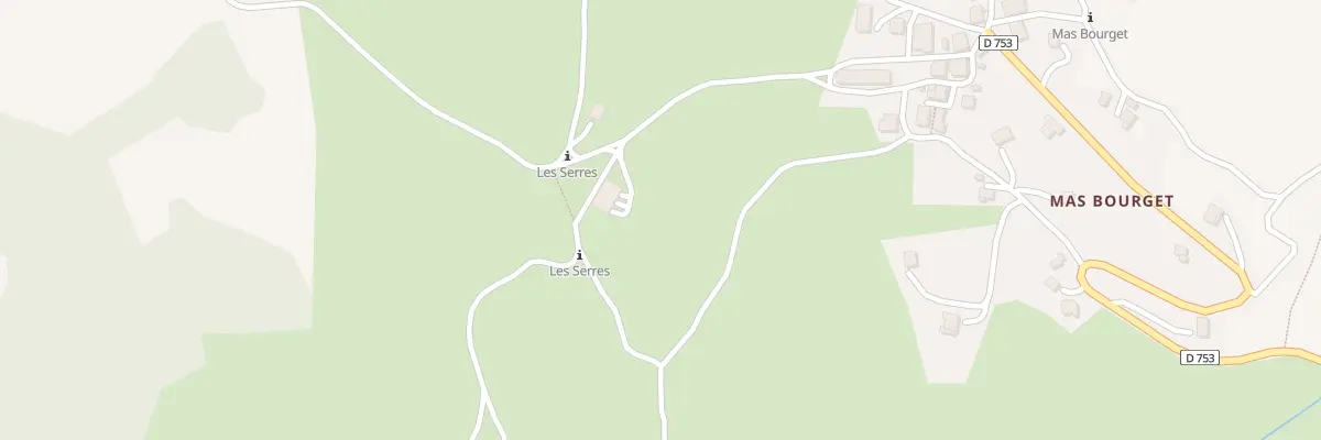 Plan du 5632 Mas Bourget à Lus-la-Croix-Haute
