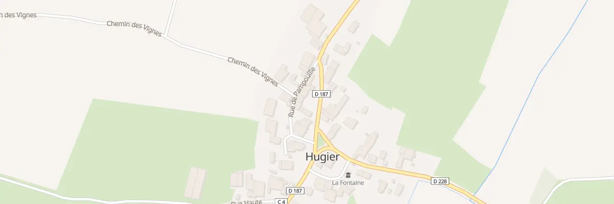 Plan du 2 Rue de Pampouille à Hugier