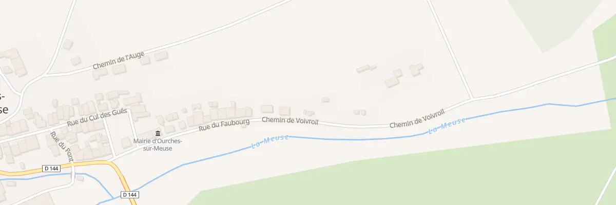 Plan du 9002 Cr Dit de Voivroil à Ourches-sur-Meuse