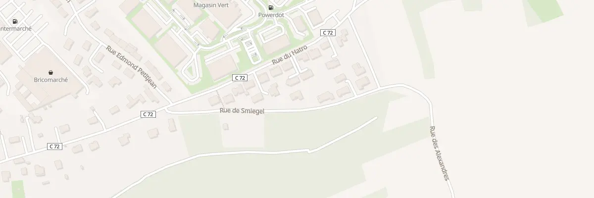Plan du 215 Rue de Smigiel à Neufchâteau