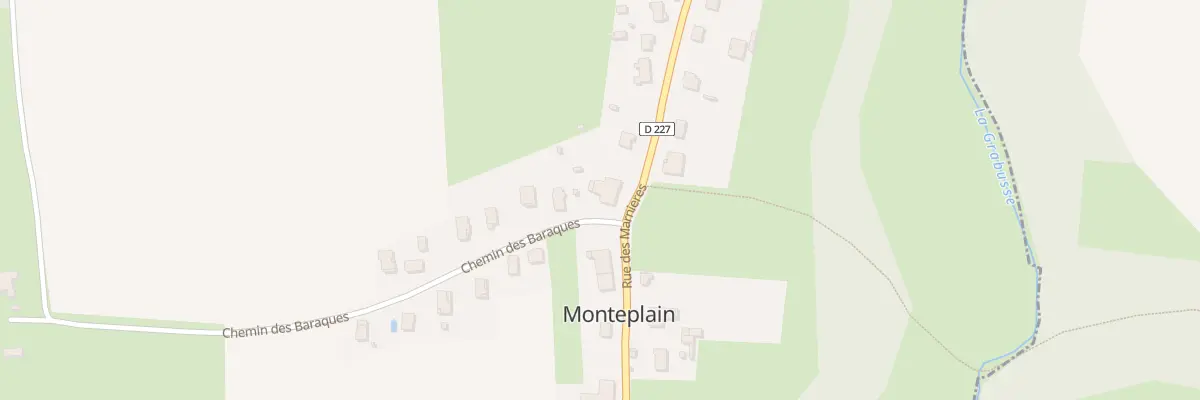 Plan du 24 Rue des Marnières à Monteplain