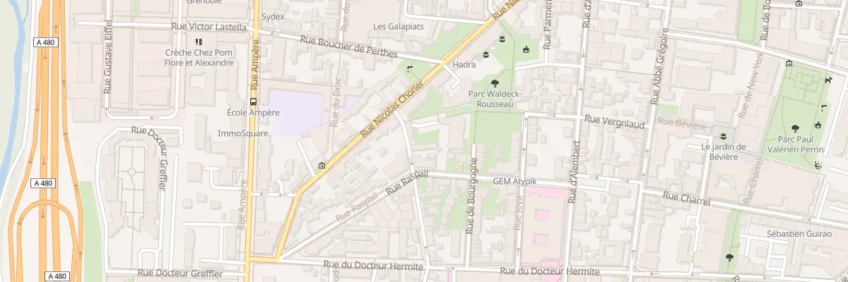 Plan du 9 Tra des Iles à Grenoble