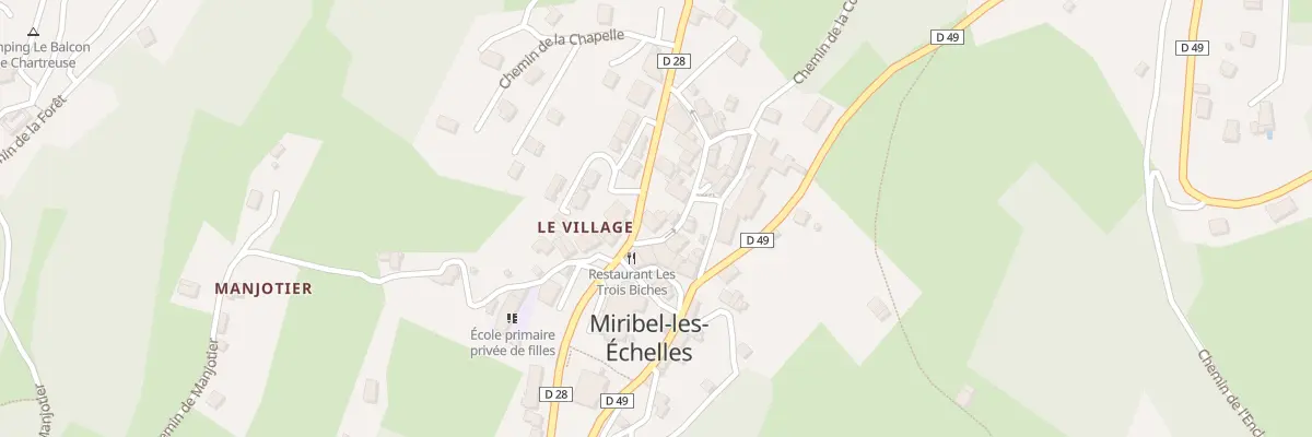 Plan du 35 Rue de la Poste à Miribel-les-Échelles