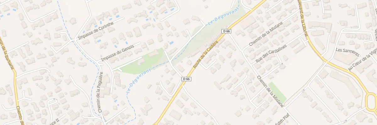 Plan du 207 Rte de la Cadiere à Saint-Cyr-sur-Mer