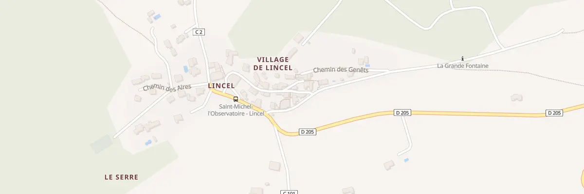 Plan du 26 Lincel Village à Saint-Michel-l’Observatoire