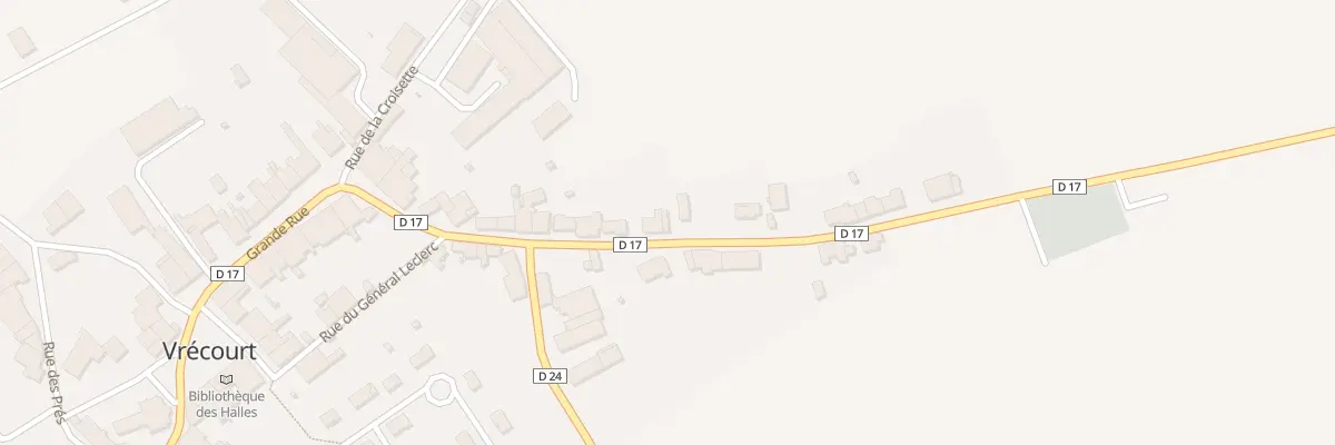 Plan du 21B Rue du Haut de la Croix à Vrécourt