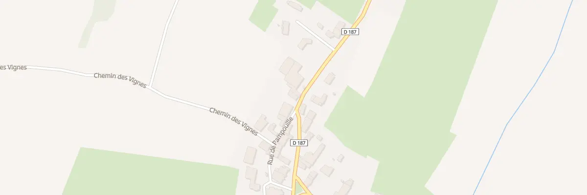 Plan du 11 Rue de Pampouille à Hugier