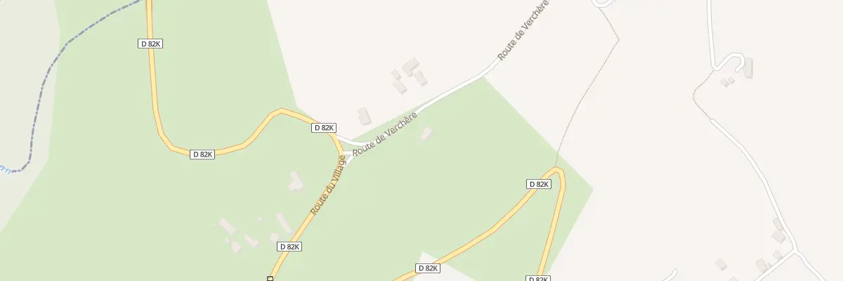 Plan du 76 Rte de Verchère à Voissant