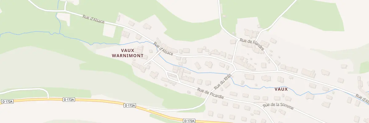 Plan du 51 Rue d’Alsace à Cosnes-et-Romain
