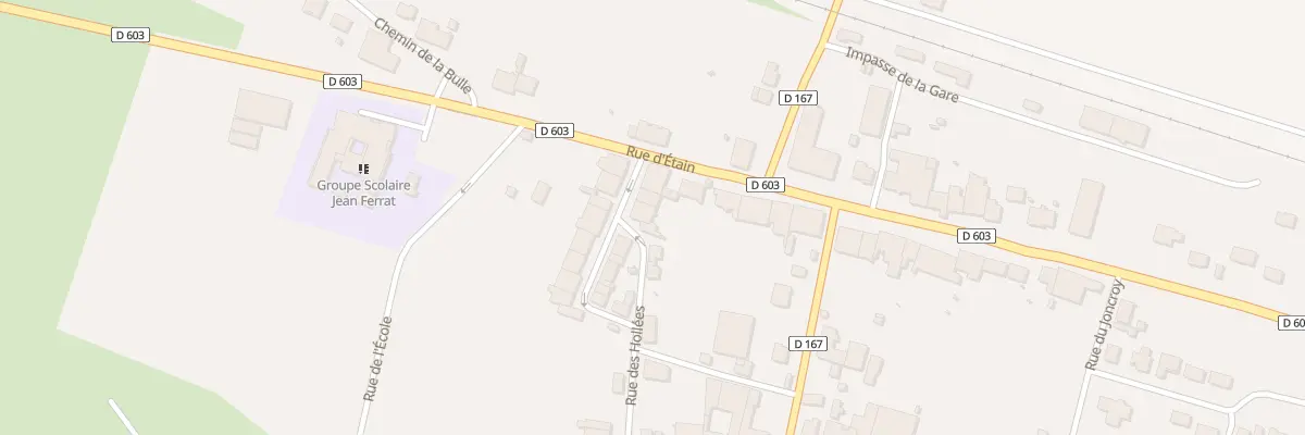 Plan du 18 Rue des Hollees à Buzy-Darmont