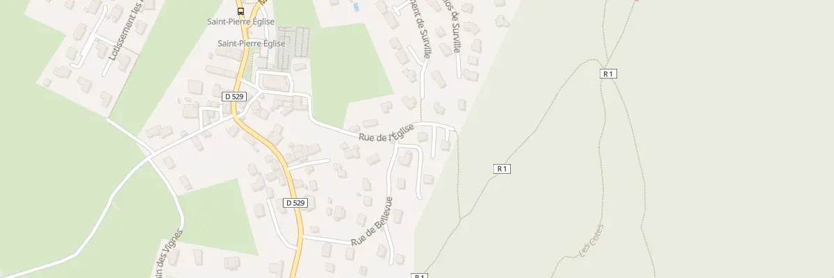 Plan du 280 Rue de l’Eglise à Saint-Georges-de-Commiers
