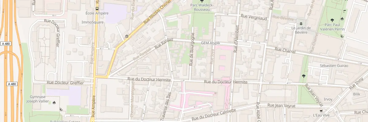 Plan du 20 Rue de Bourgogne à Grenoble