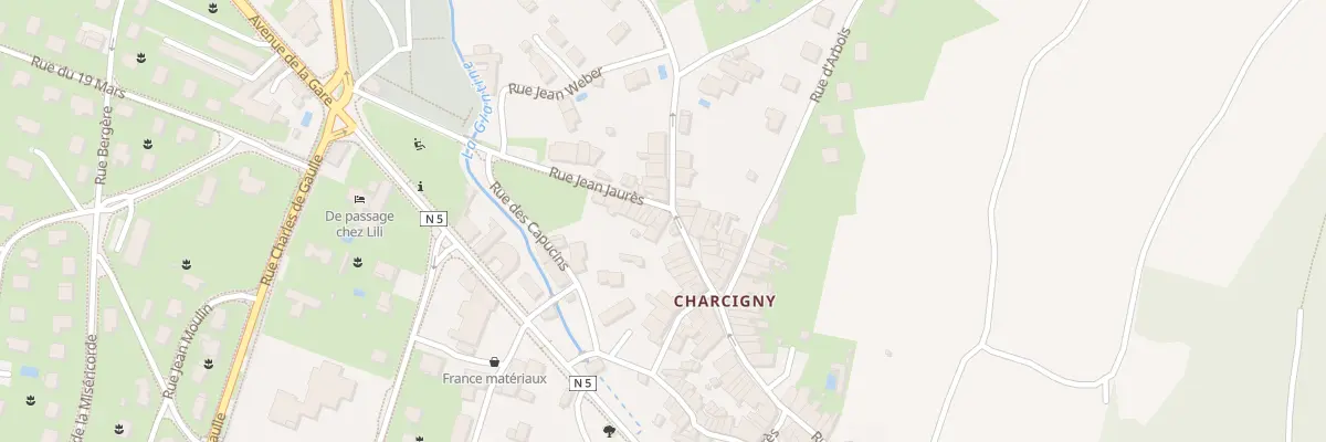 Plan du 16 Rue Jean Jaurès à Poligny