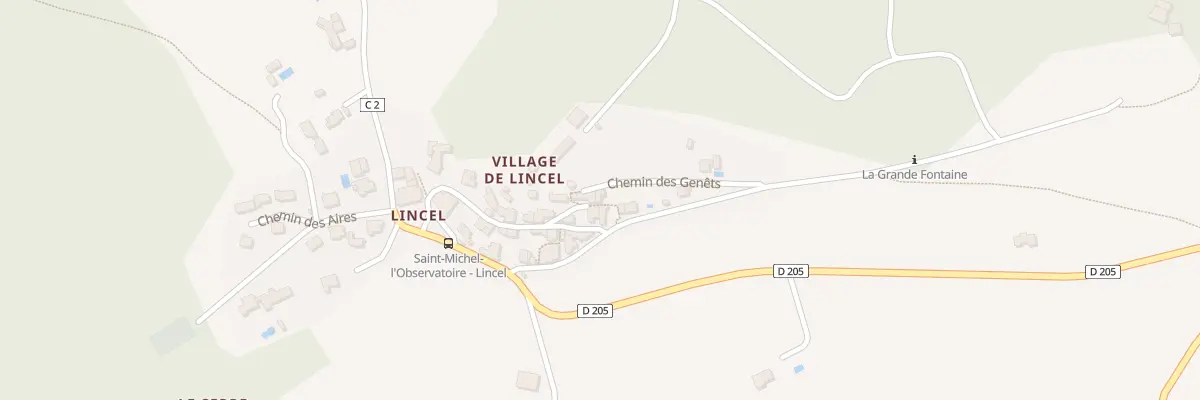 Plan du 6 Lincel Village à Saint-Michel-l’Observatoire