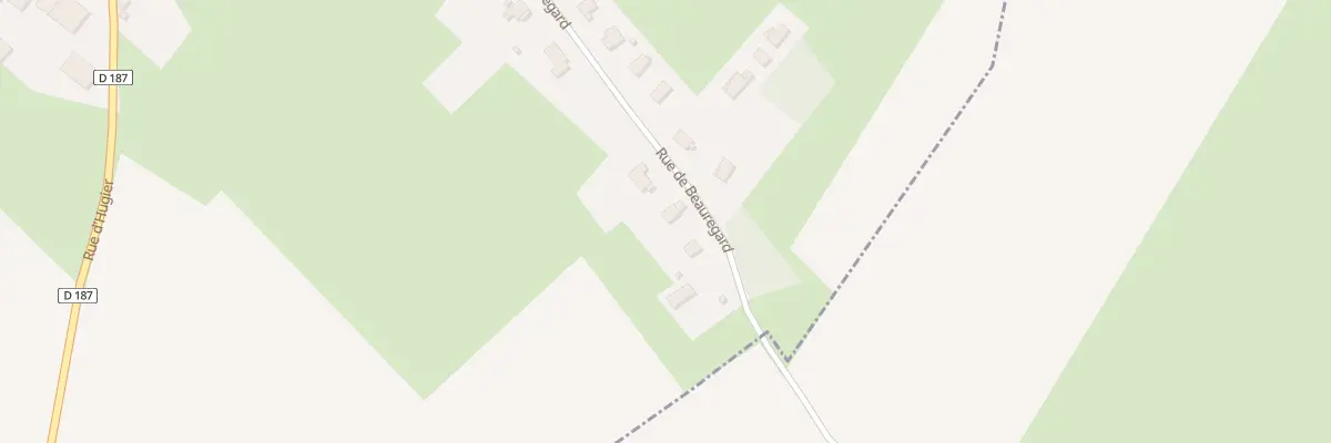 Plan du 16 Rue Beauregard à Bonboillon