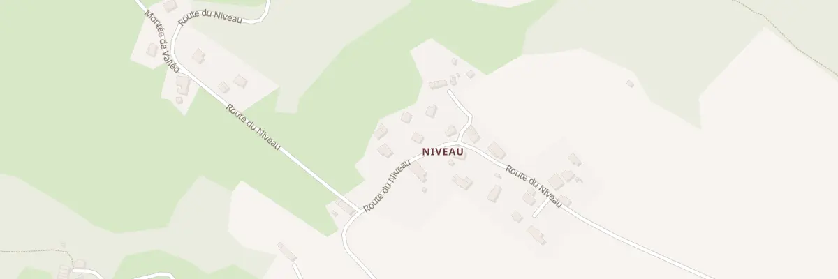 Plan du 1325A Rte du Niveau à Avressieux