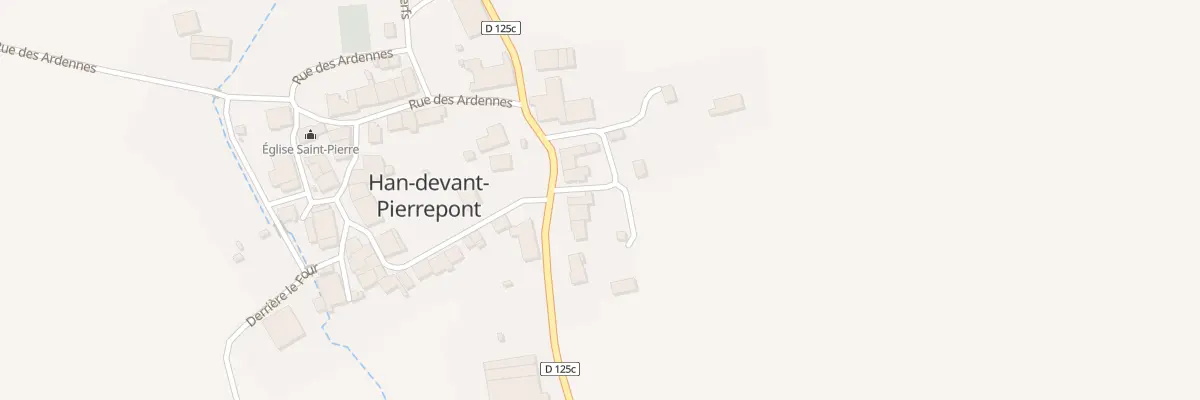 Plan du 14 Rue de Lorraine à Han-devant-Pierrepont