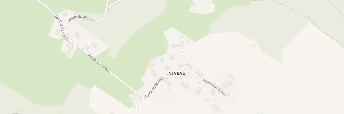 Plan du 1325B Rte du Niveau à Avressieux