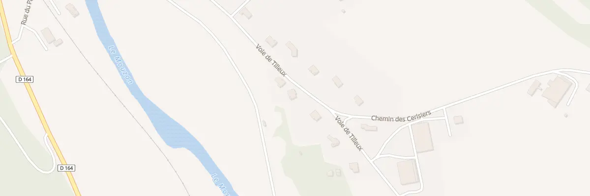 Plan du 480 Rue de la Voie de Tilleux à Rebeuville