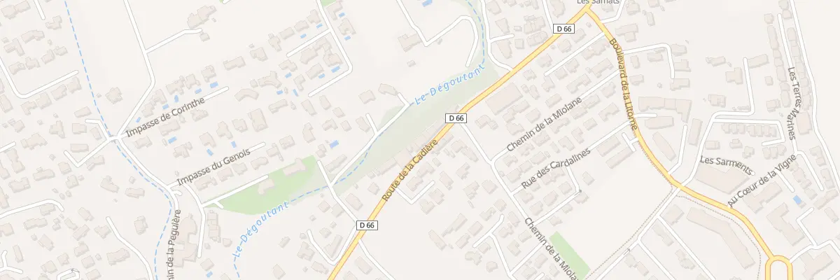 Plan du 275 Rte de la Cadiere à Saint-Cyr-sur-Mer