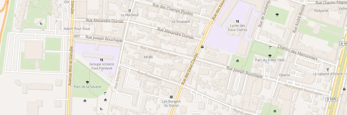 Plan du 49 Rue Joseph Bouchayer à Grenoble