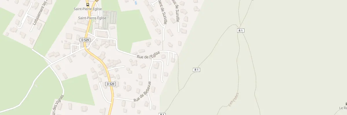 Plan du 314 Rue de l’Eglise à Saint-Georges-de-Commiers
