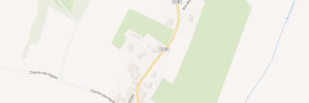 Plan du 23 Rue de Pampouille à Hugier