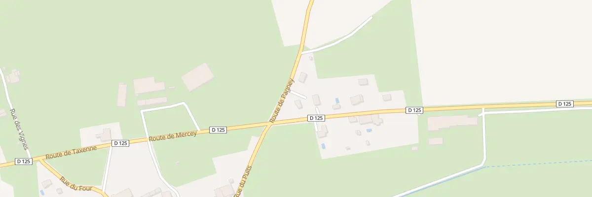 Plan du 2 Rte de Pagney à Rouffange