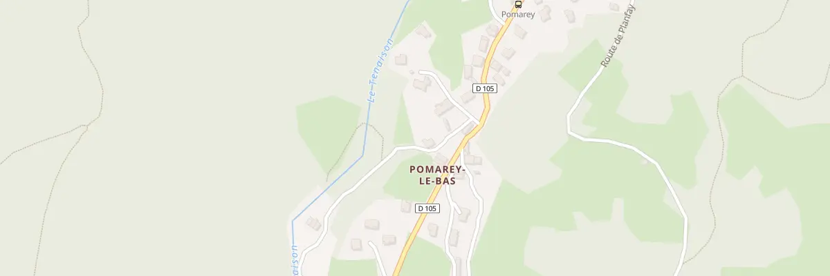 Plan du 11 Chem de Palachère à Proveysieux