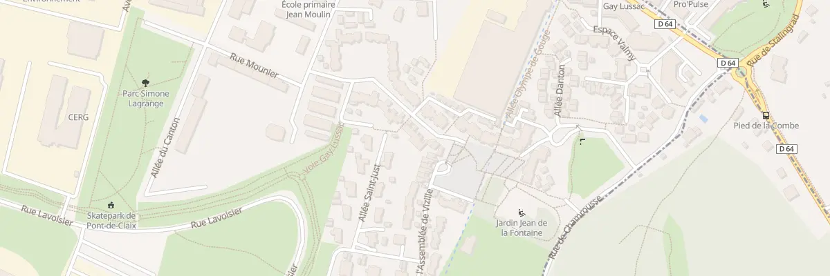 Plan du 24 Rue des Droits de l’Homme au Pont-de-Claix