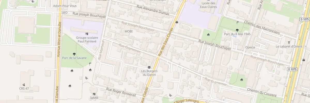 Plan du 44 Rue Guynemer à Grenoble