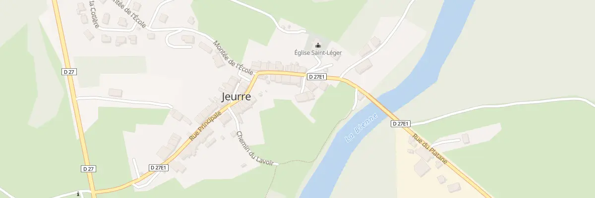 Plan du 19 Rue du Monument à Jeurre