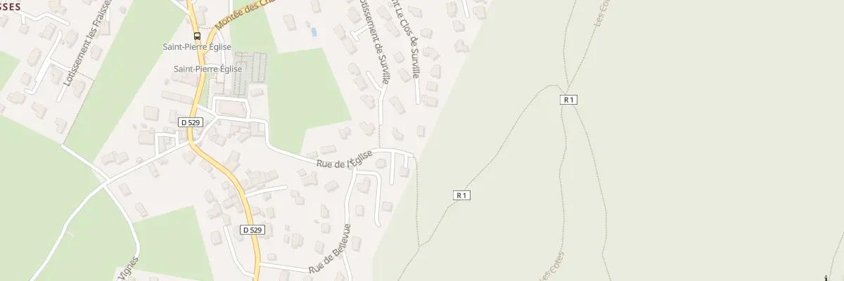 Plan du 315 Rue de l’Eglise à Saint-Georges-de-Commiers