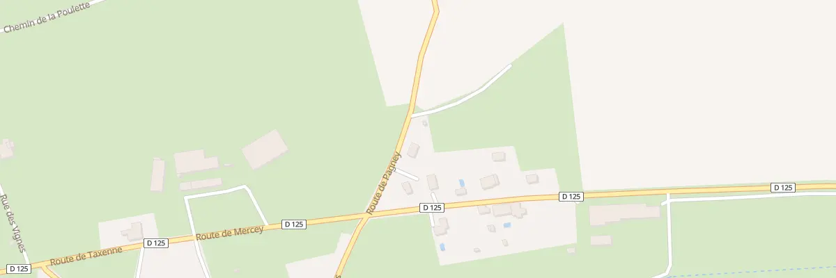 Plan du 4 Rte de Pagney à Rouffange