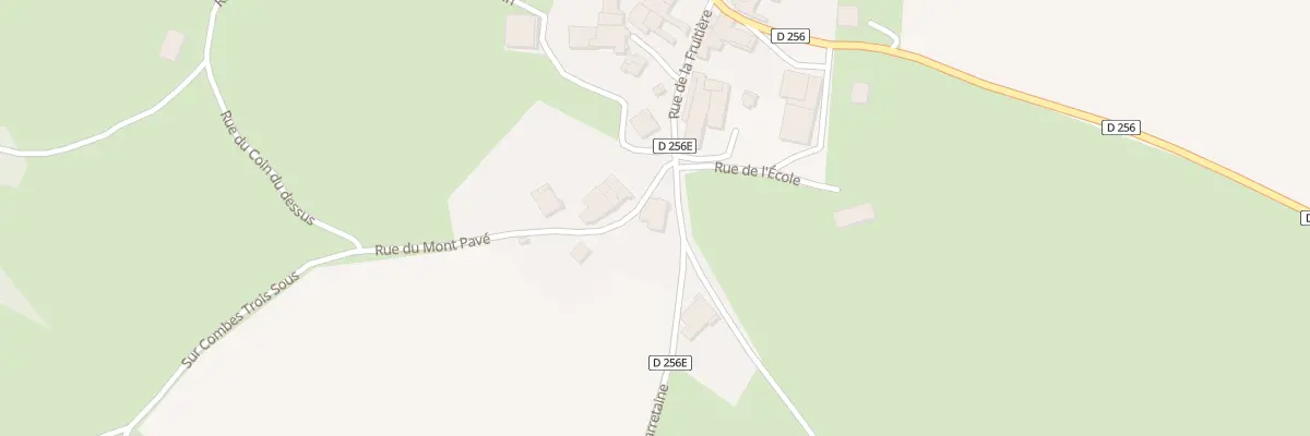 Plan du 5017 Au Village à Barretaine