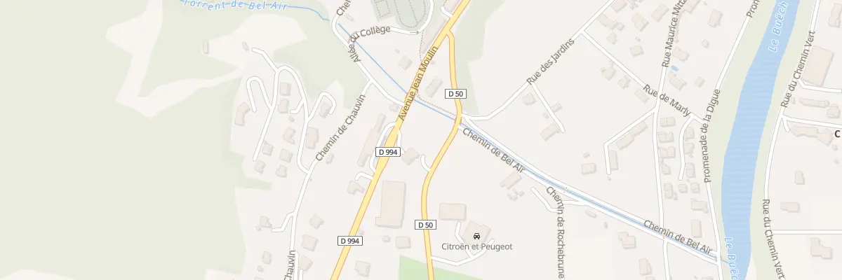 Plan du 168 Rte de Mereuil à Serres
